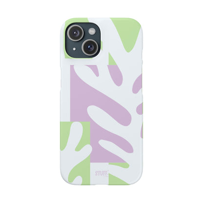 Natura Case | Coque snap légère et résistante avec Design Floral inspiration Matisse