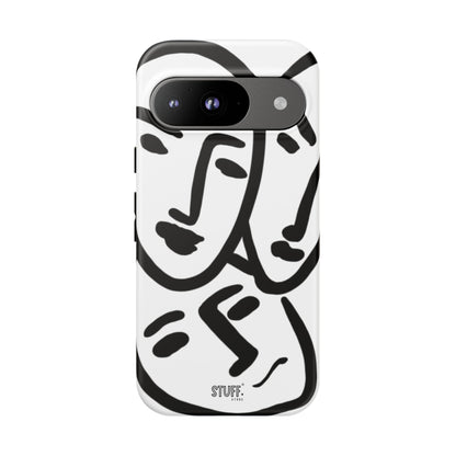 Les Trois Visages | Coque résistante double protection — inspiration Matisse