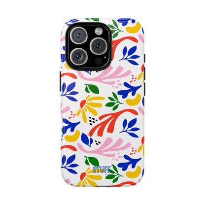 Folly Case | Coque résistante double protection - Design Floral inspiration Matisse