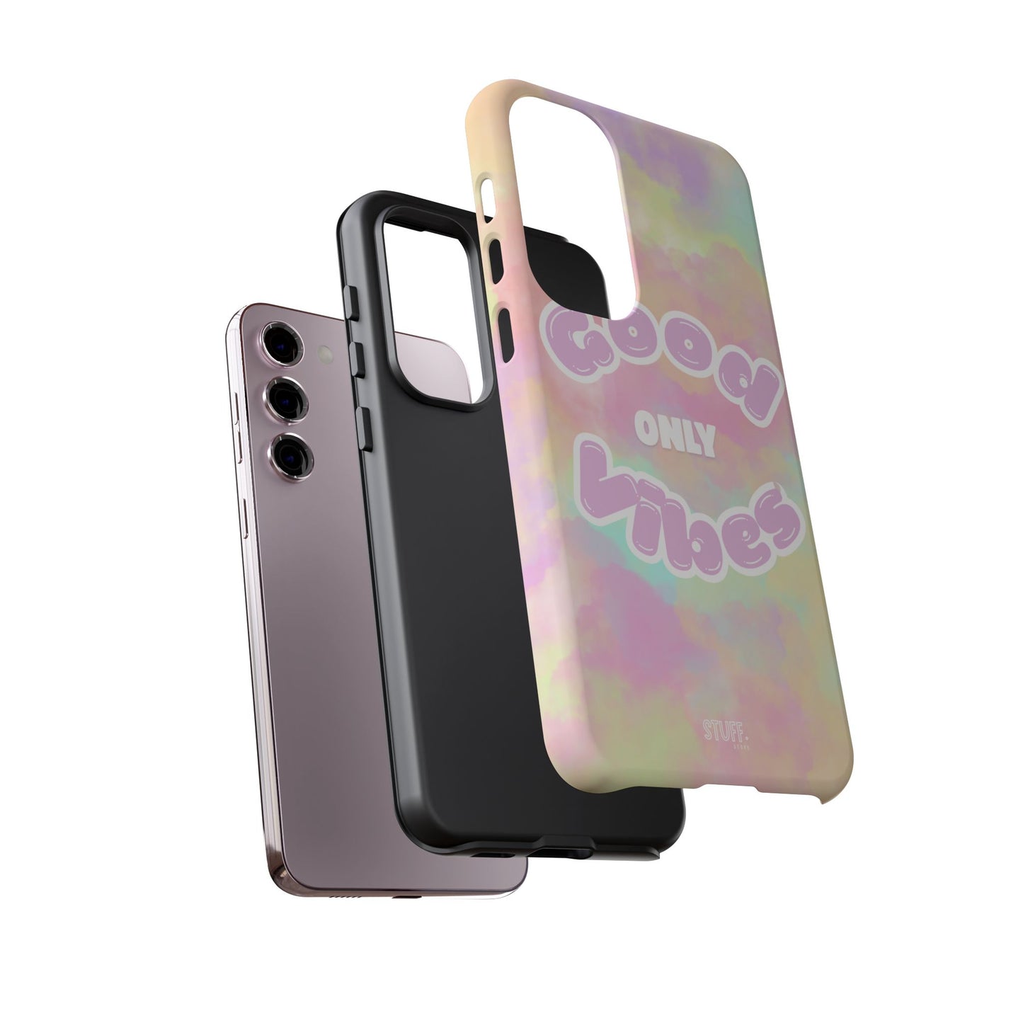 Good Vibes Only Case | Coque résistante double protection avec Design Aesthetic