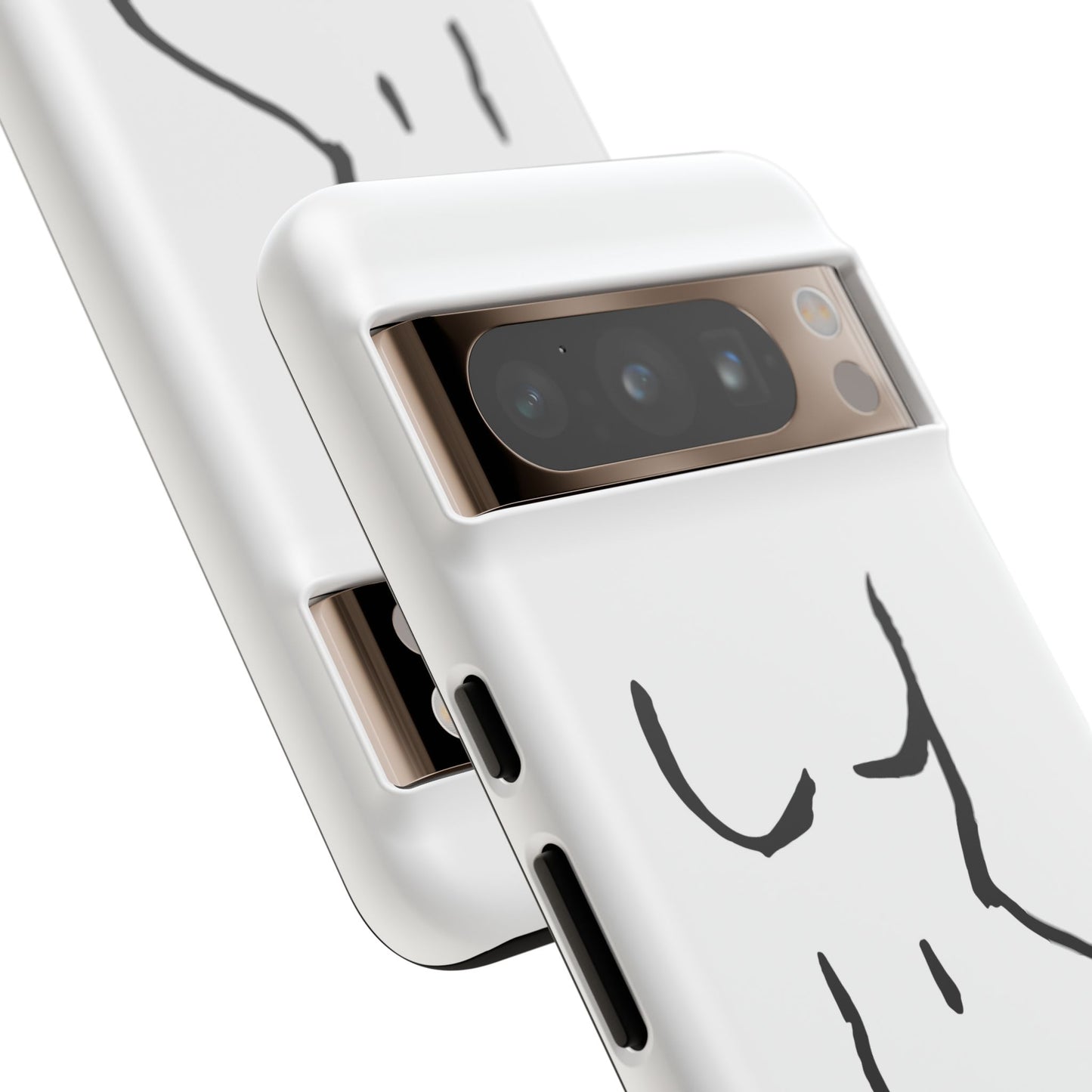 The Curve Case | Resistant double protection shell with Minimalist Design by Women