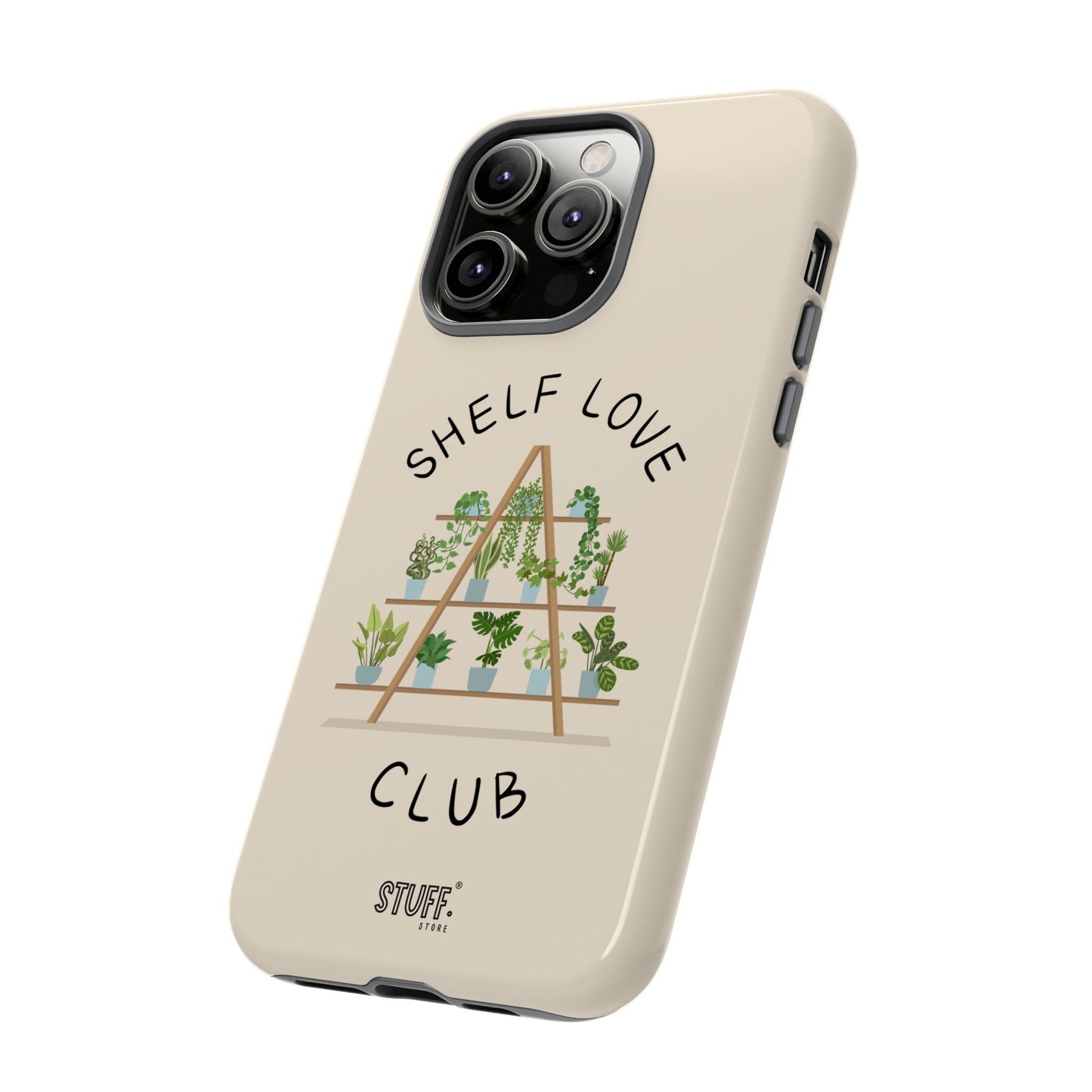 Shelf Love Club – Coque résistante à double protection | Parfaite pour les amoureux des plantes