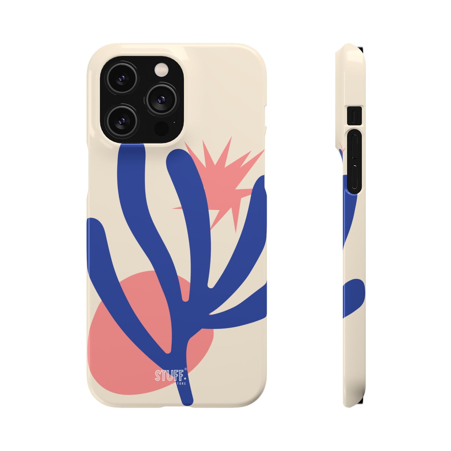 Botanica Case | Coque snap légère et résistante avec Design Floral inspiration Matisse