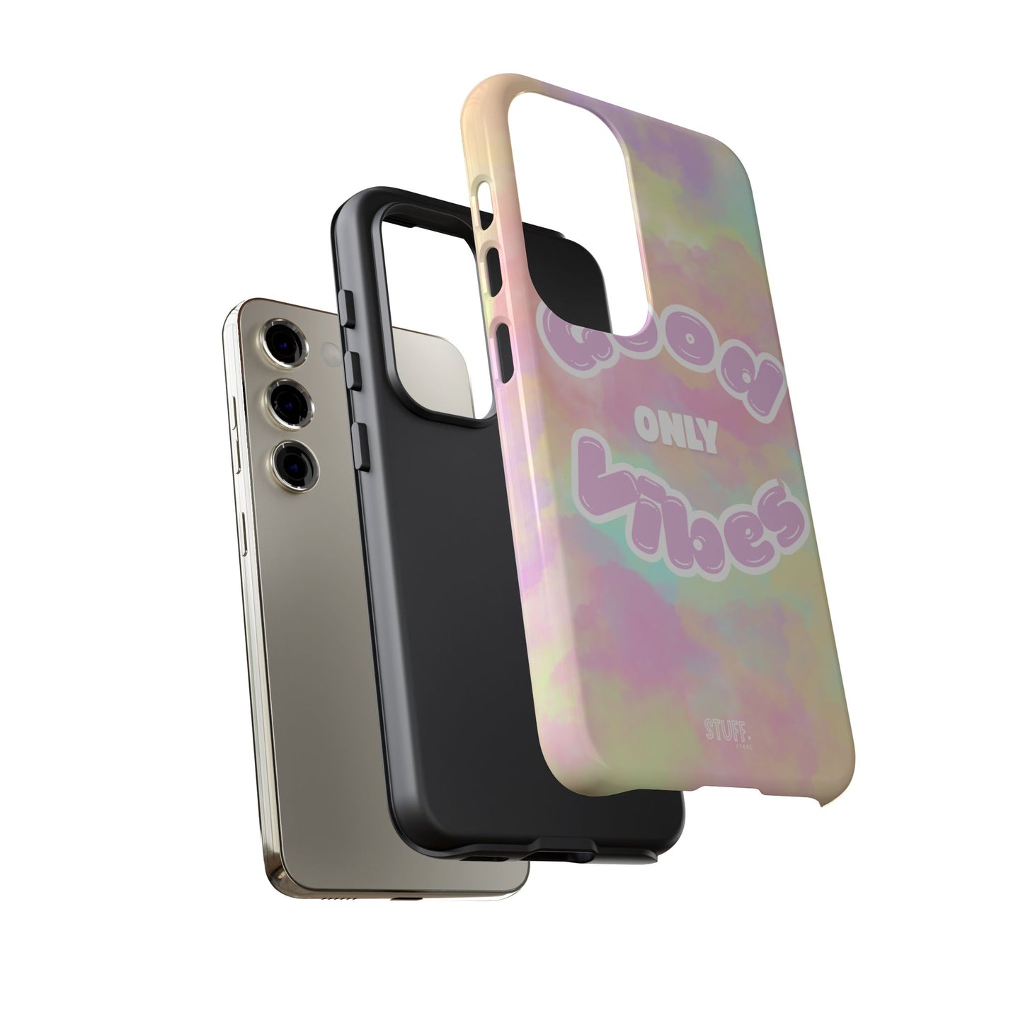 Good Vibes Only Case | Coque résistante double protection avec Design Aesthetic