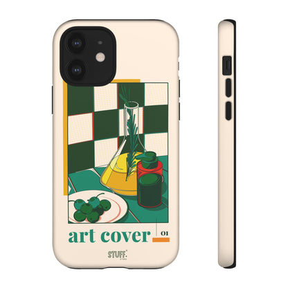Olio d'Amore Case | Coque résistante double protection avec Design artistique Rétro