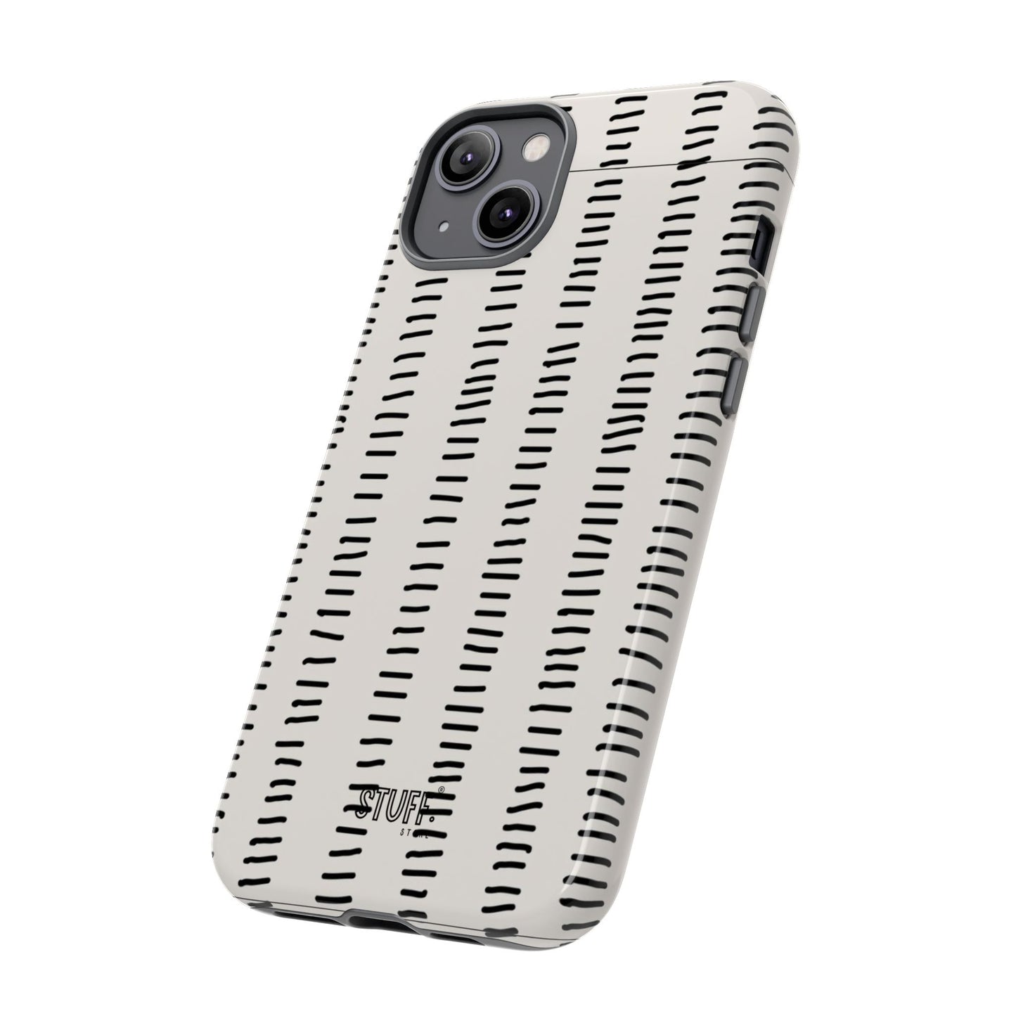 Striped Case | Coque résistante double protection antichoc - Design Minimaliste