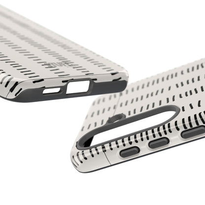 Striped Case | Coque résistante double protection antichoc - Design Minimaliste