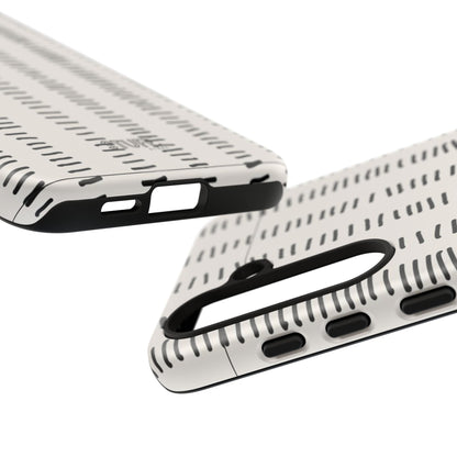 Striped Case | Coque résistante double protection antichoc - Design Minimaliste