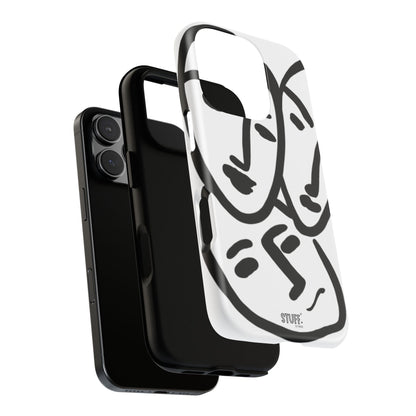 Les Trois Visages | Coque résistante double protection — inspiration Matisse
