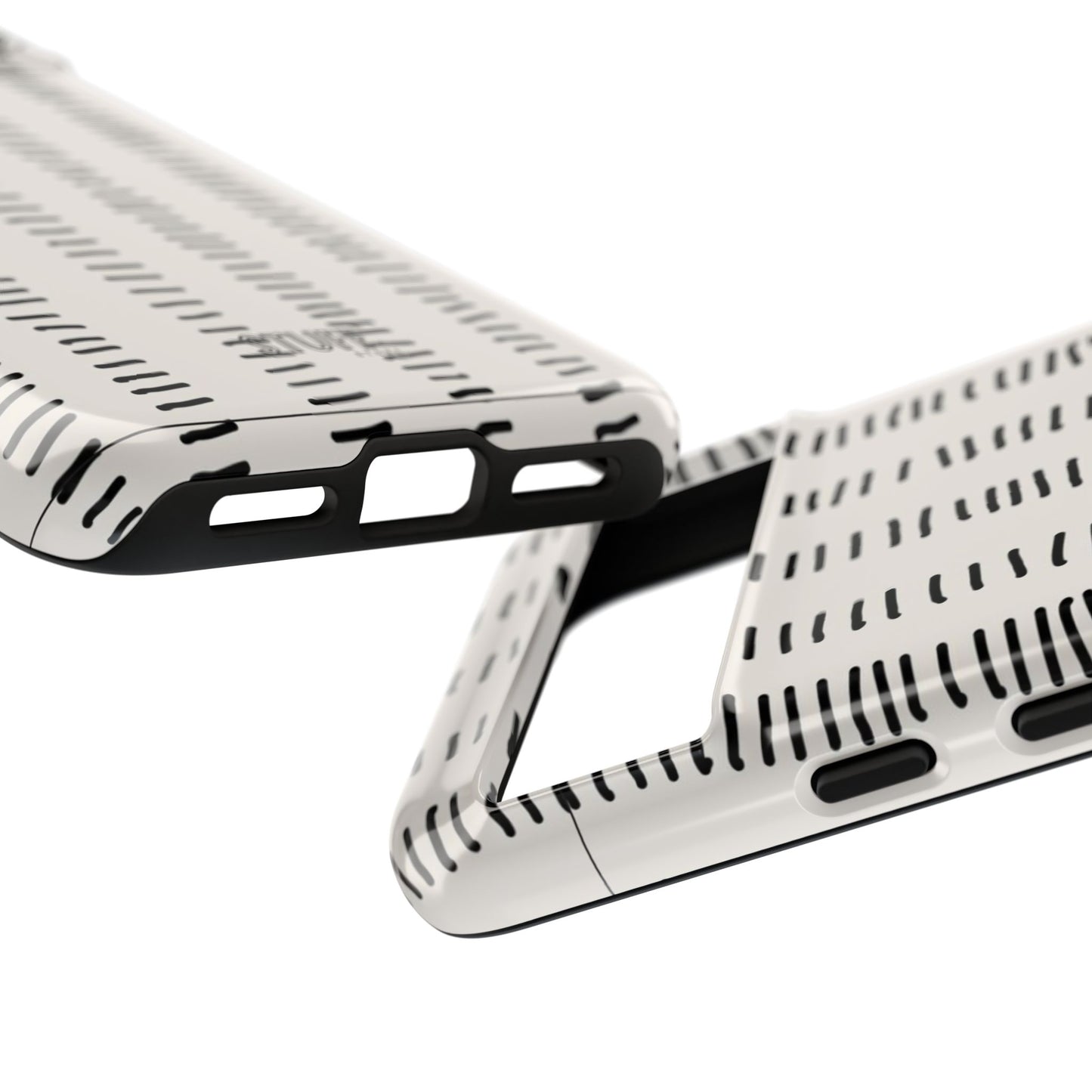 Striped Case | Coque résistante double protection antichoc - Design Minimaliste