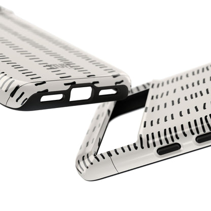 Striped Case | Coque résistante double protection antichoc - Design Minimaliste