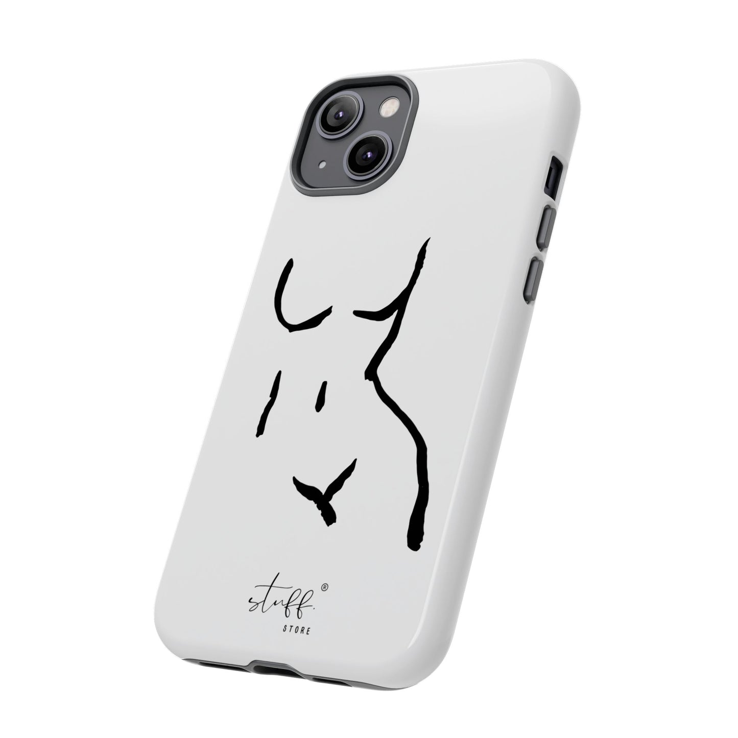 The Curve Case | Resistant double protection shell with Minimalist Design by Women