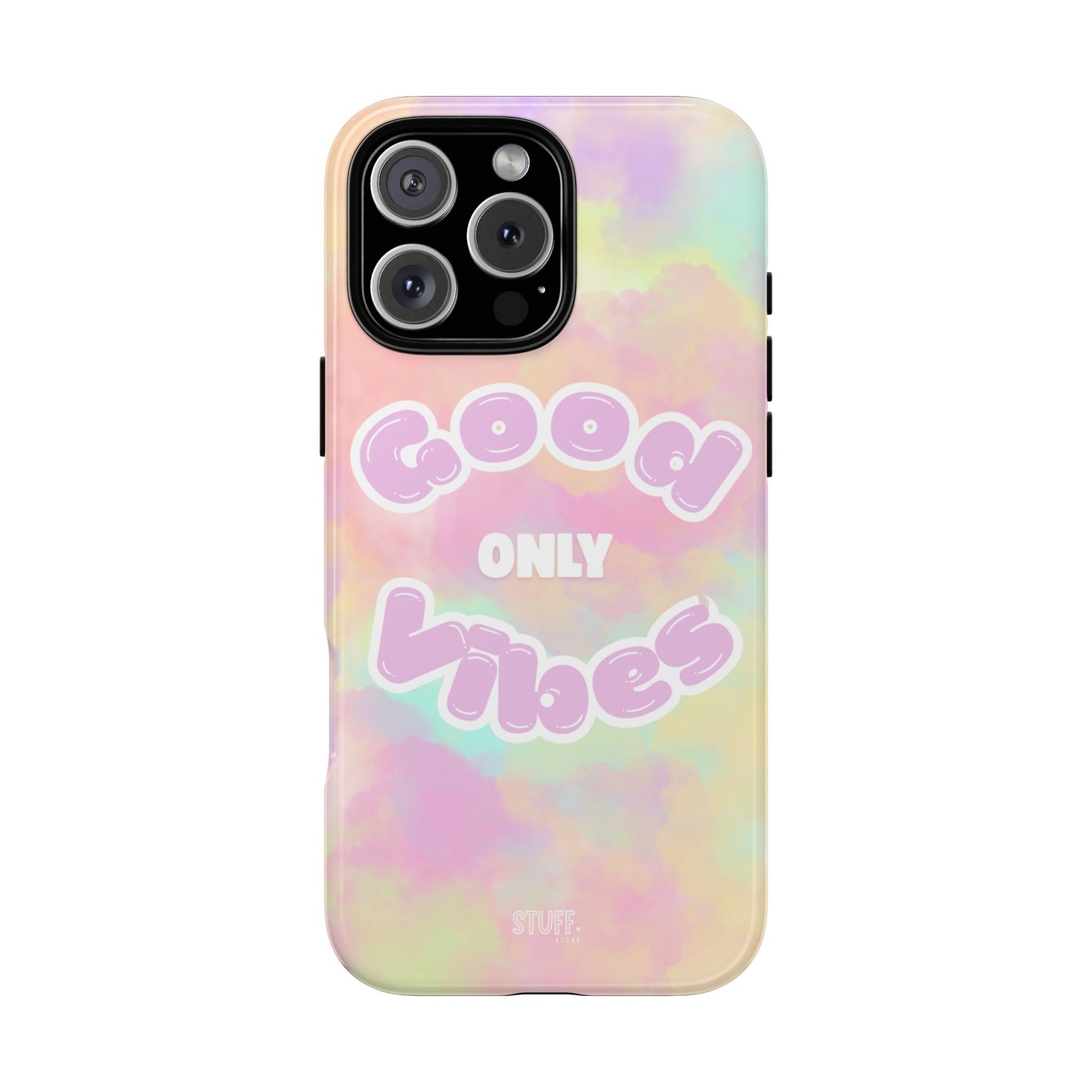 Good Vibes Only Case | Coque résistante double protection avec Design Aesthetic