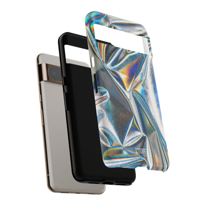 Metallic Case | Coque résistante double protection anti-choc - Effet Métallique