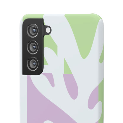 Natura Case | Coque snap légère et résistante avec Design Floral inspiration Matisse