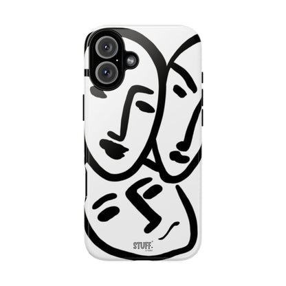 Les Trois Visages | Coque résistante double protection — inspiration Matisse