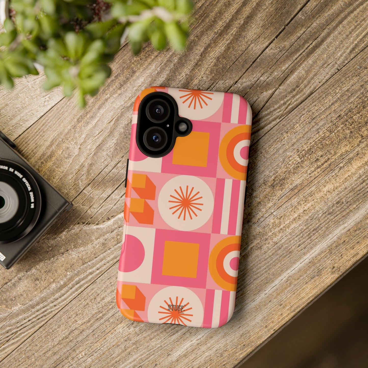 Stella Case | Coque résistante double protection avec Design coloré Rétro