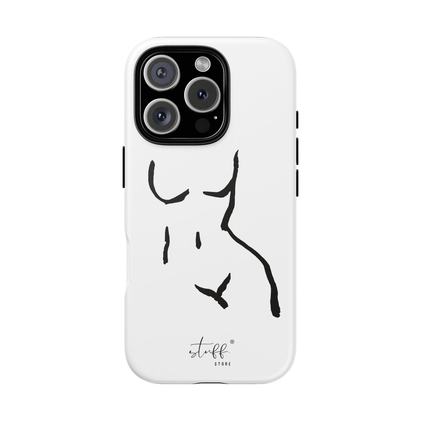 The Curve Case | Resistant double protection shell with Minimalist Design by Women