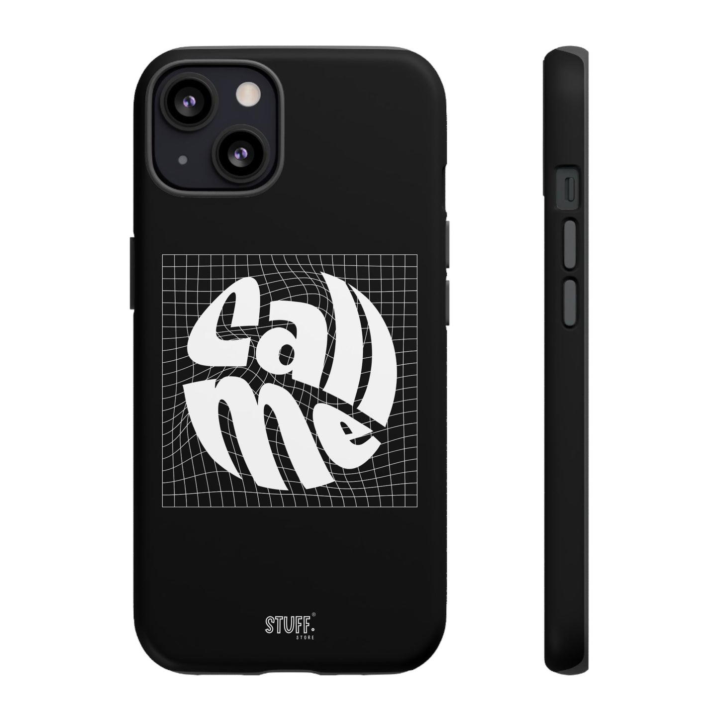 Call Me Case | Coque résistante double protection - Noir Effet Mat
