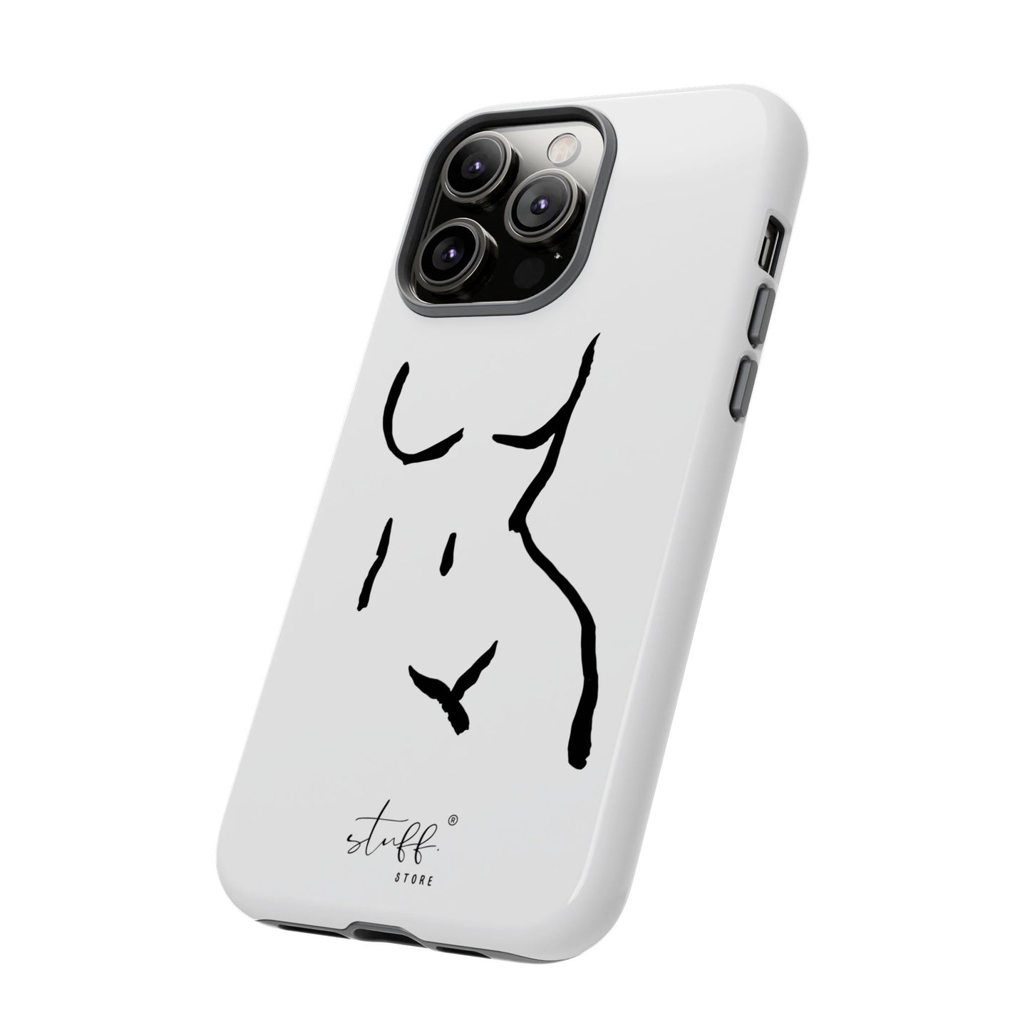 The Curve Case | Resistant double protection shell with Minimalist Design by Women