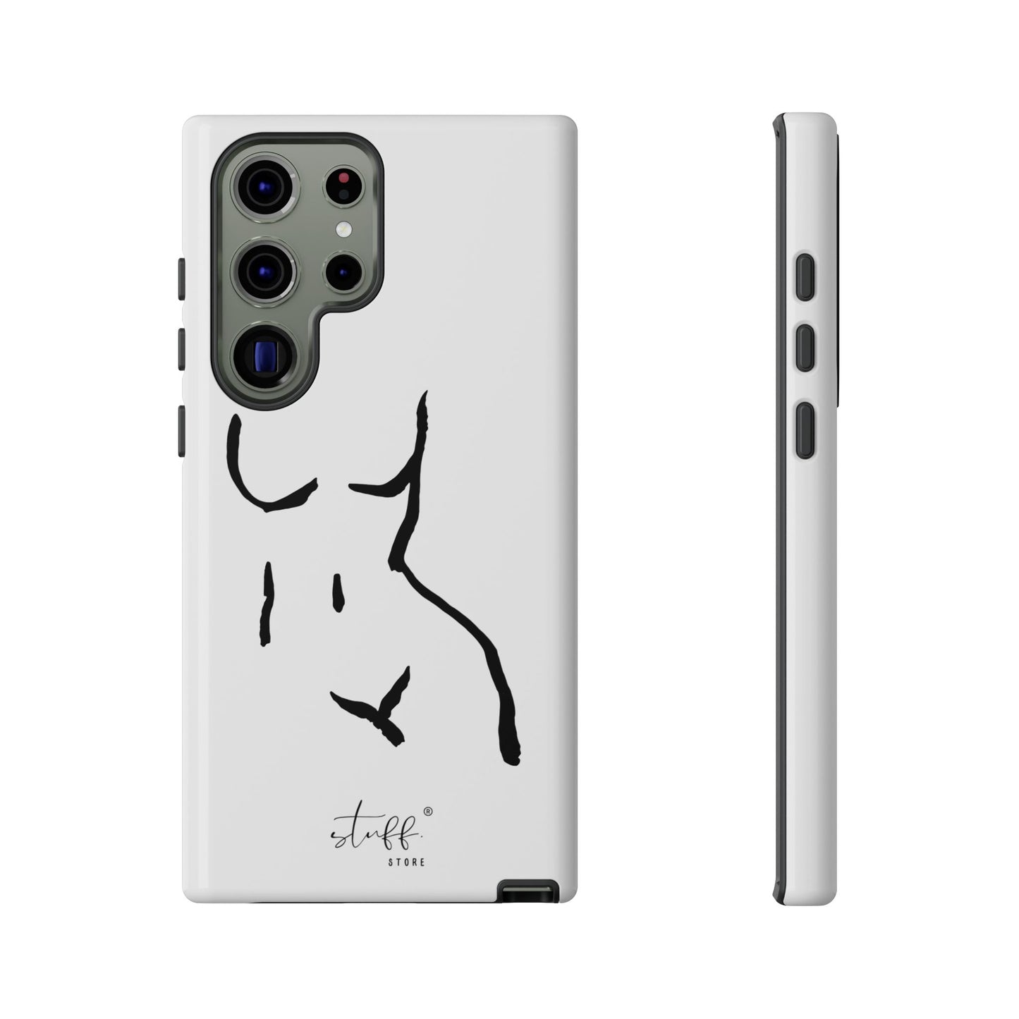 The Curve Case | Resistant double protection shell with Minimalist Design by Women
