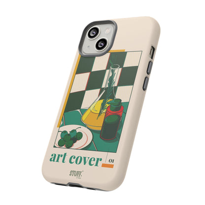 Olio d'Amore Case | Coque résistante double protection avec Design artistique Rétro