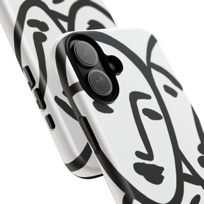 Les Trois Visages | Coque résistante double protection — inspiration Matisse