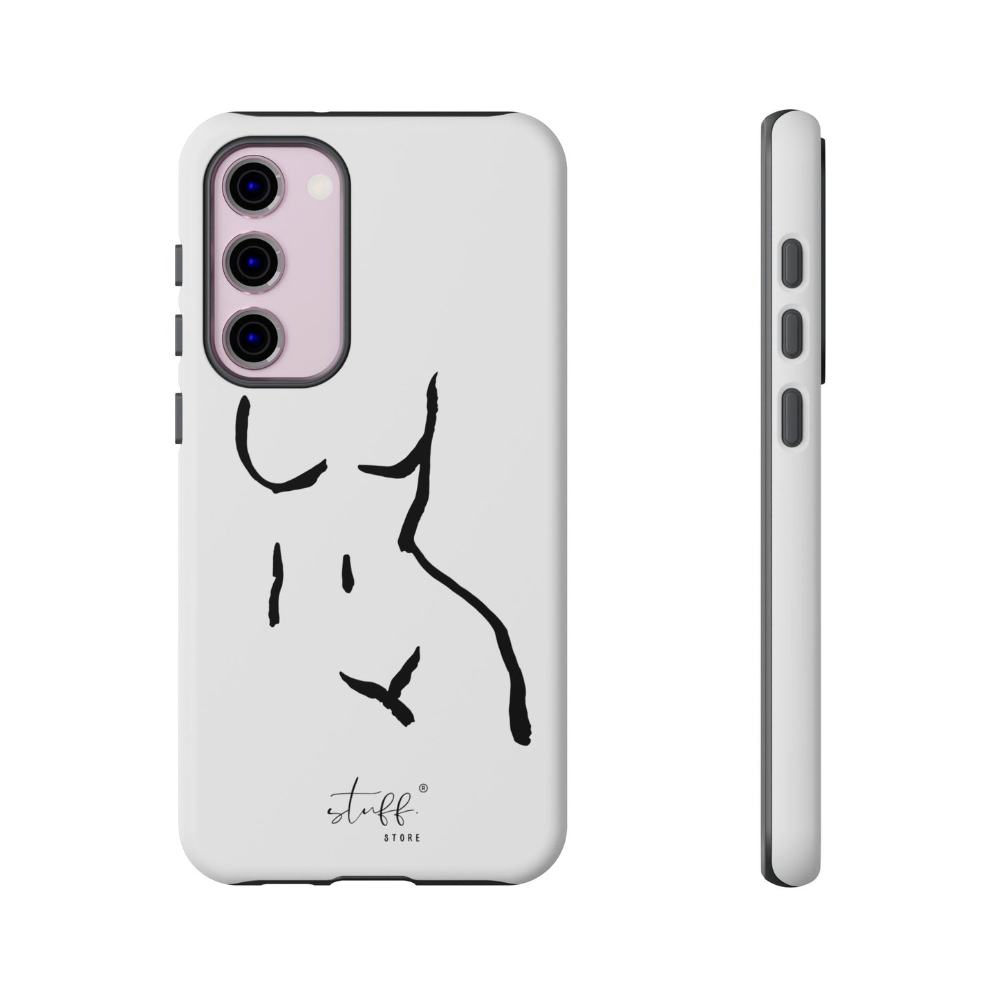 The Curve Case | Resistant double protection shell with Minimalist Design by Women
