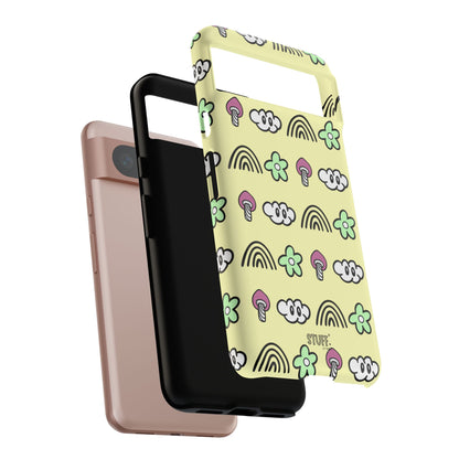 Pixie Case | Coque résistante double protection — Collection Pixie — Jaune