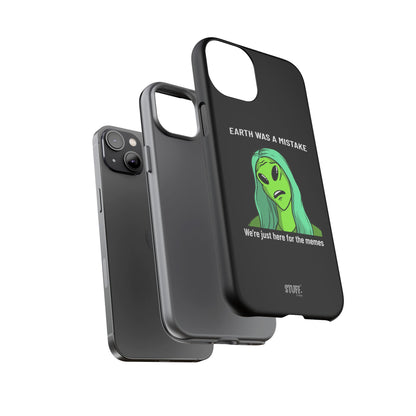 Meme Liking Alien Case | Coque résistante double protection pour les amateurs de Pop Culture