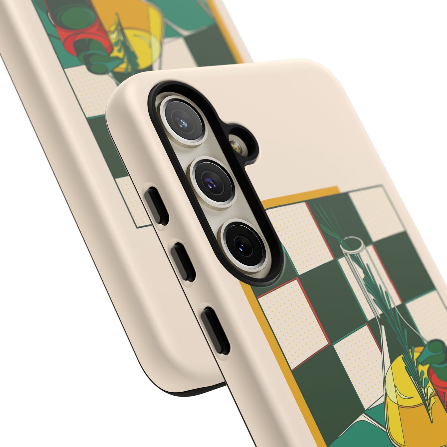 Olio d'Amore Case | Coque résistante double protection avec Design artistique Rétro