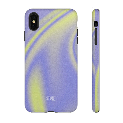 Vibrant Case | Coque résistante double protection anti-choc - Violet & Jaune