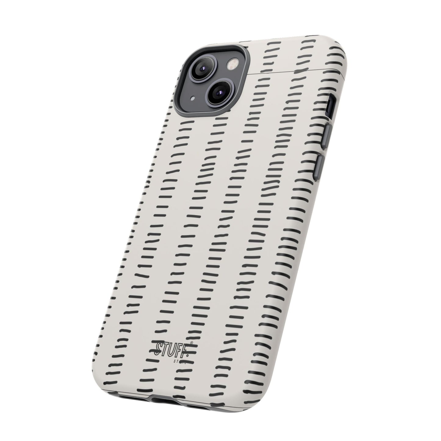 Striped Case | Coque résistante double protection antichoc - Design Minimaliste