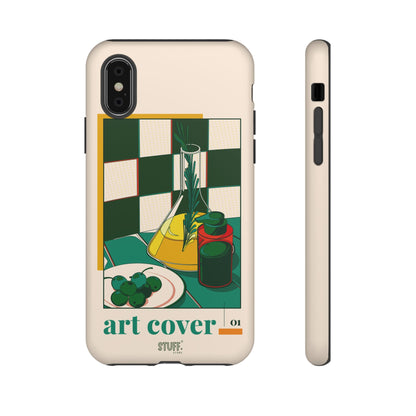 Olio d'Amore Case | Coque résistante double protection avec Design artistique Rétro