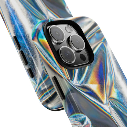 Metallic Case | Coque résistante double protection anti-choc - Effet Métallique