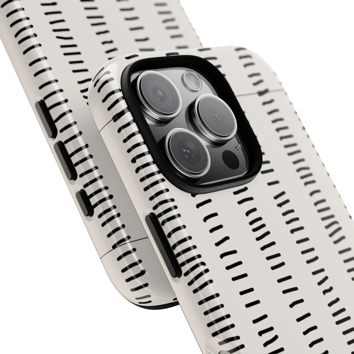 Striped Case | Coque résistante double protection antichoc - Design Minimaliste