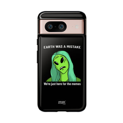 Meme Liking Alien Case | Coque résistante double protection pour les amateurs de Pop Culture