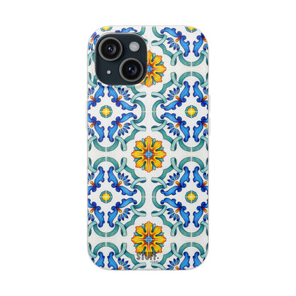 Mediterranea Case | Coque flexible et légère — Motif mosaïque méditerrannéen