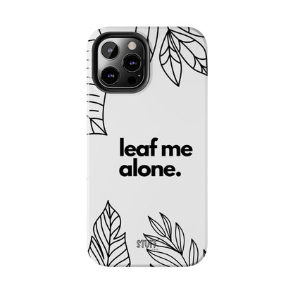 Leaf Me Case | Coque résistante double protection avec design minimaliste