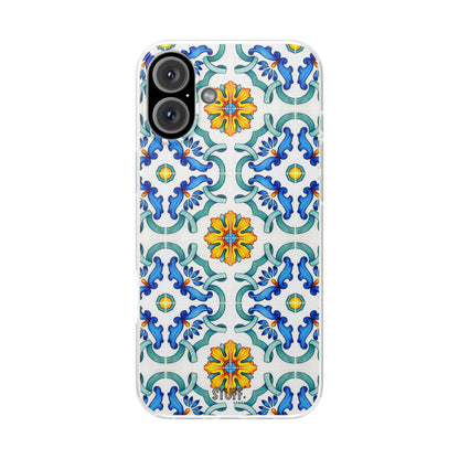 Mediterranea Case | Coque flexible et légère — Motif mosaïque méditerrannéen