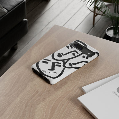 Les Trois Visages | Coque résistante double protection — inspiration Matisse