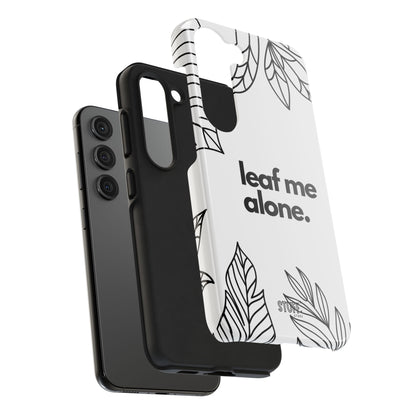 Leaf Me Case | Coque résistante double protection avec design minimaliste