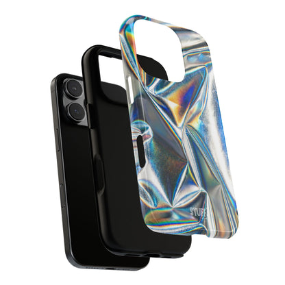 Metallic Case | Coque résistante double protection anti-choc - Effet Métallique