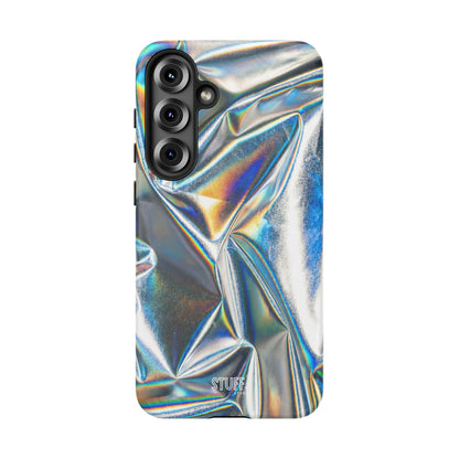 Metallic Case | Coque résistante double protection anti-choc - Effet Métallique
