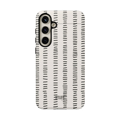 Striped Case | Coque résistante double protection antichoc - Design Minimaliste