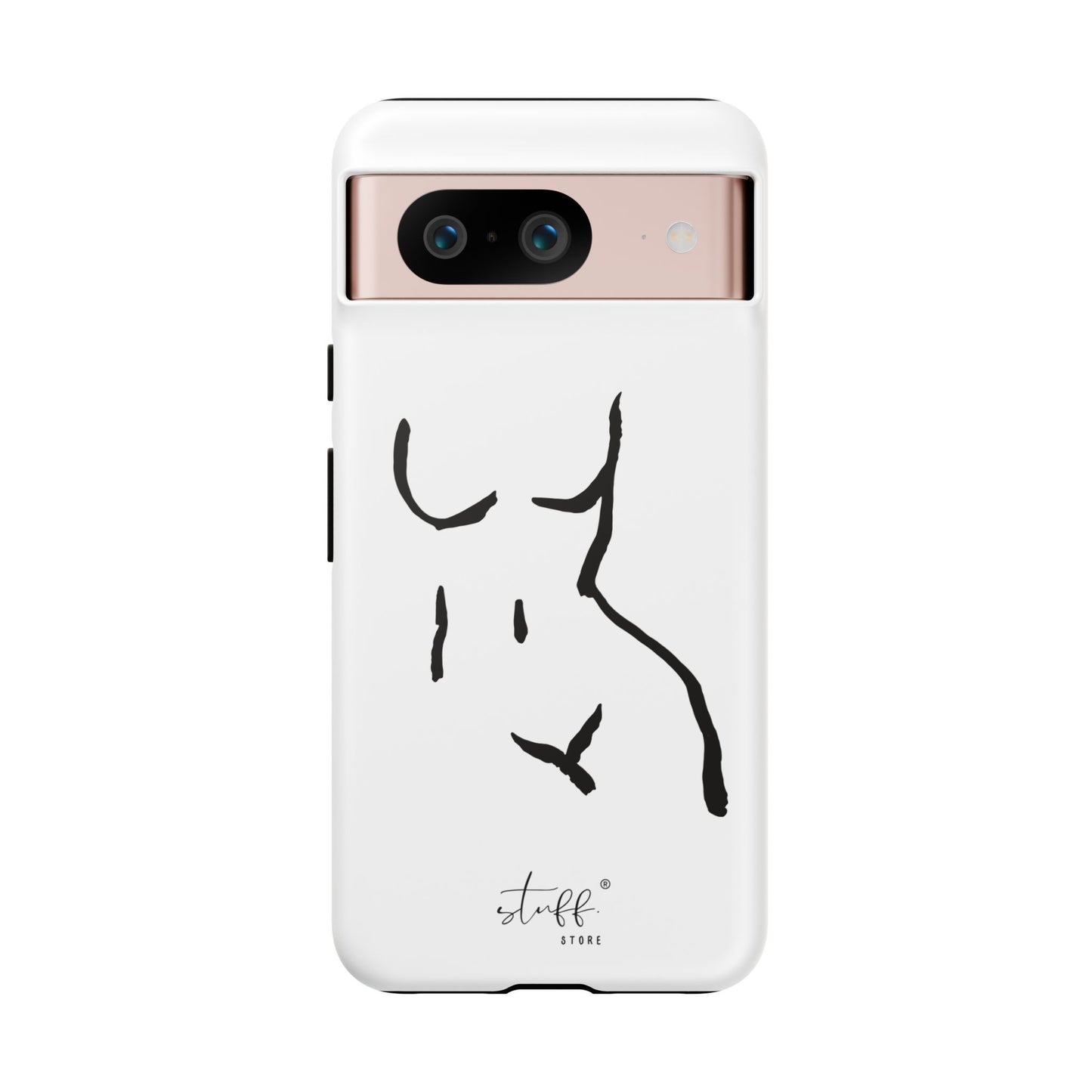 The Curve Case | Resistant double protection shell with Minimalist Design by Women