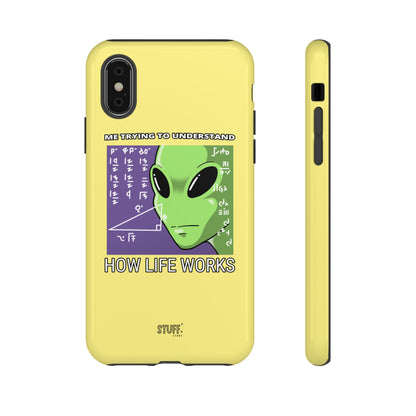 Confused Alien Case | Coque résistante Dual Protect anti-choc