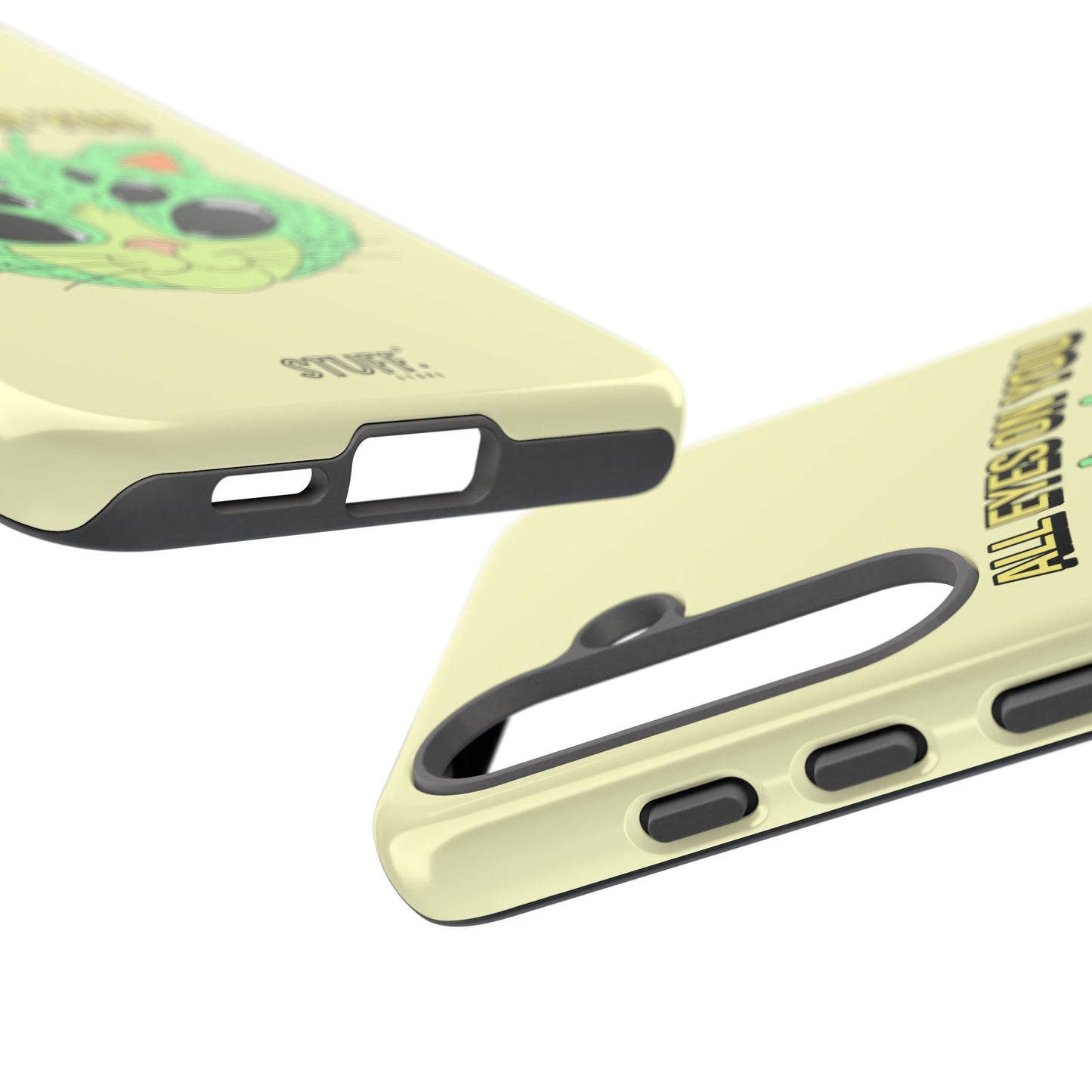 All Eyes on You Case | Coque résistante double protection avec Design Alien drôle