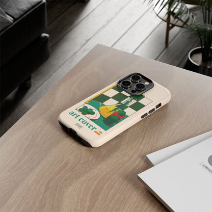 Olio d'Amore Case | Coque résistante double protection avec Design artistique Rétro