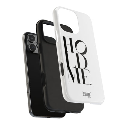 Hold Me | Coque résistante et durable avec Design épuré Monochrome